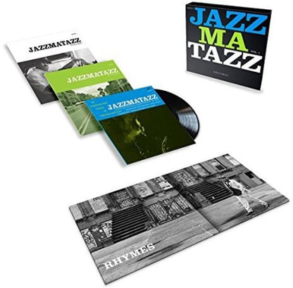 Guru — Jazzmatazz, Vol. 1 [Deluxe 3LP] — record and packaging