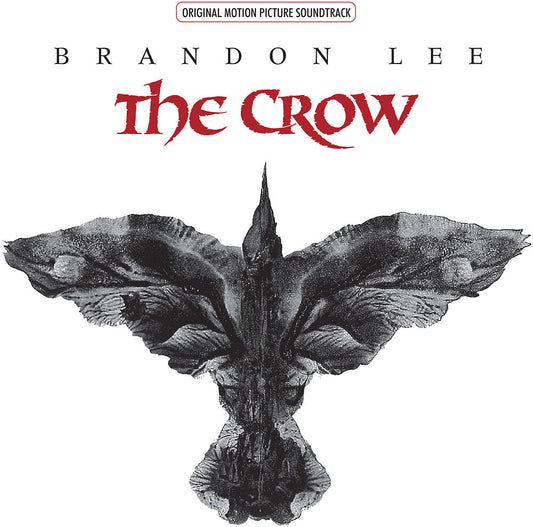 The Crow original motion picture soundtrack cover with black bird wings