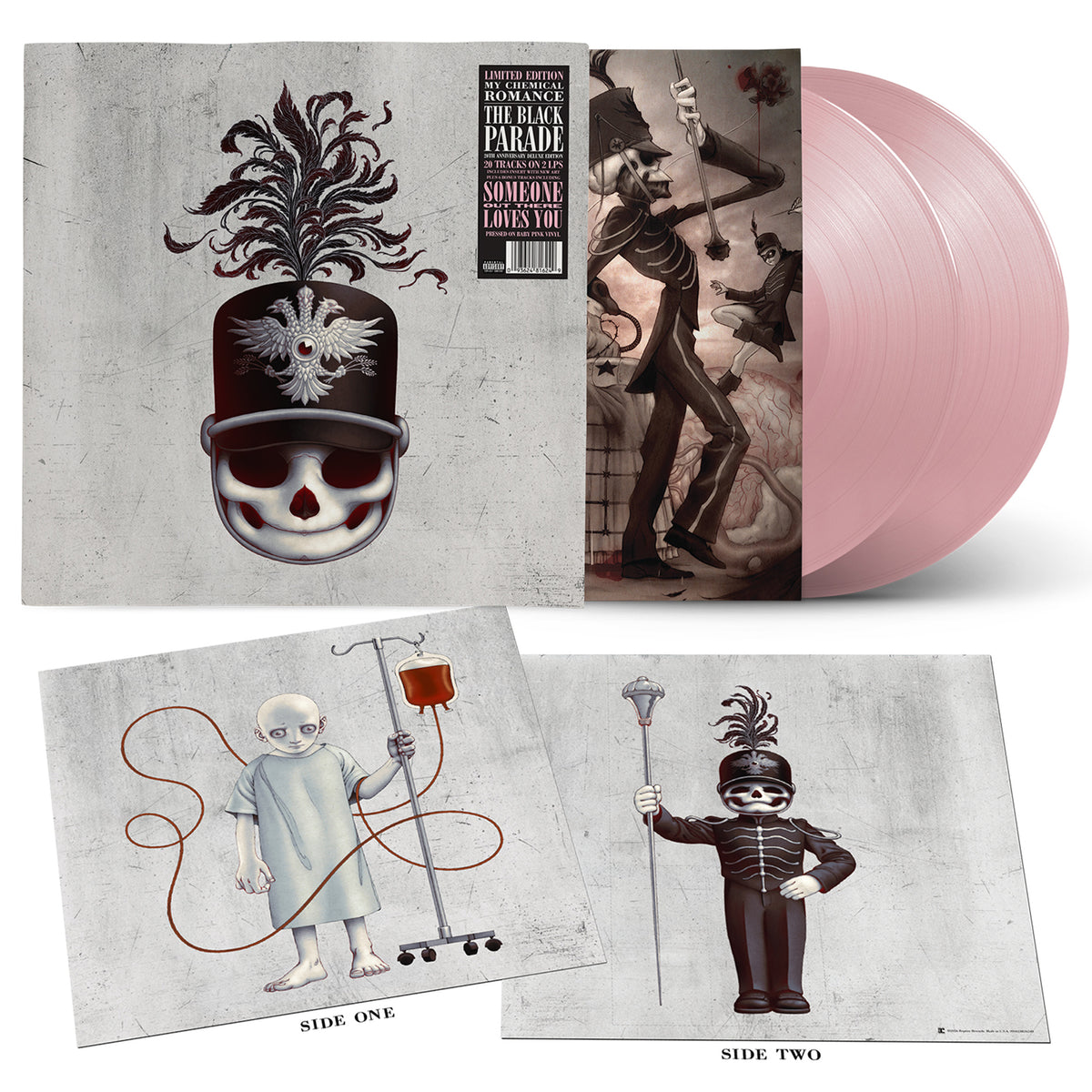 The Black Parade 20th Anniversary Deluxe Edition Baby Pink Vinyl 2LP