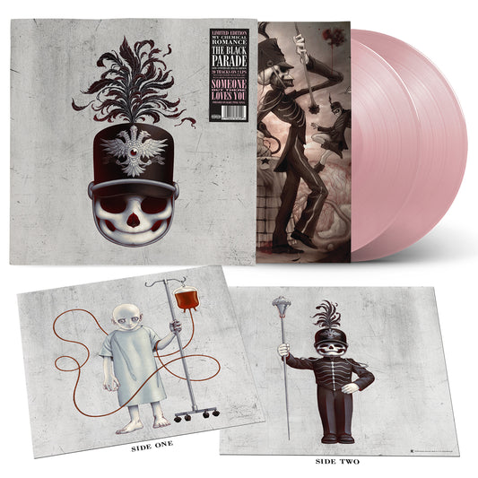 My Chemical Romance - The Black Parade 20th Anniversary Deluxe Edition Baby Pink vinyl 2LP cover art