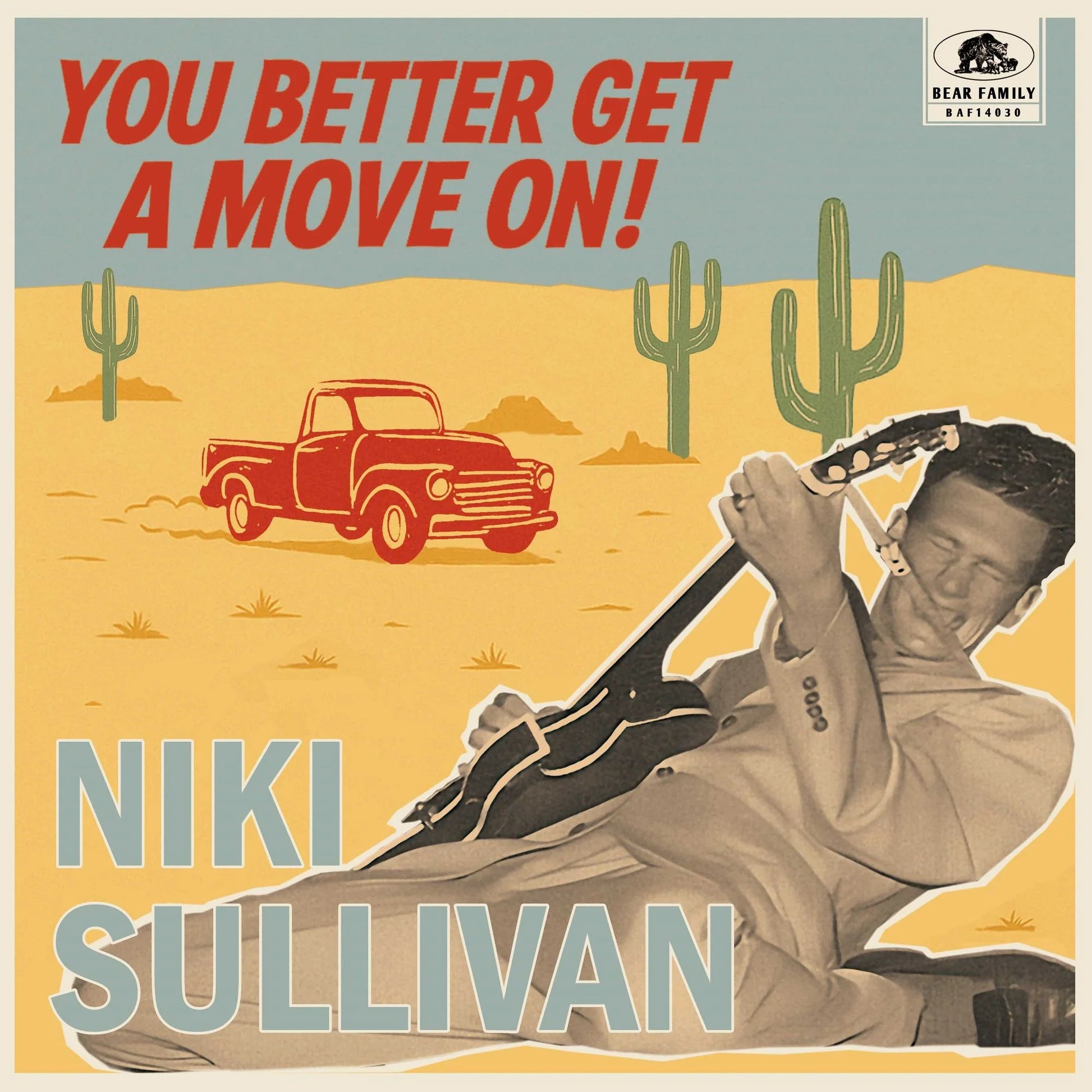 Niki Sullivan - You Better Get A Move On! [10-inch Vinyl] — cover artwork