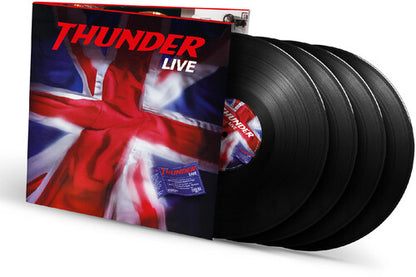 Thunder — Live [4LP]; artwork and packaging