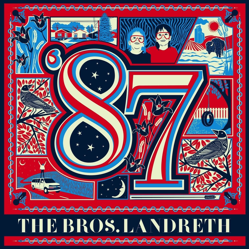 The Bros. Landreth – '87 [LP] cover artwork