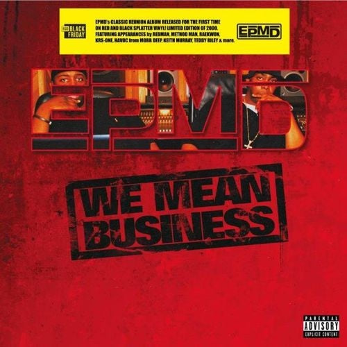 We Mean Business [LP] (Red Splatter Vinyl)