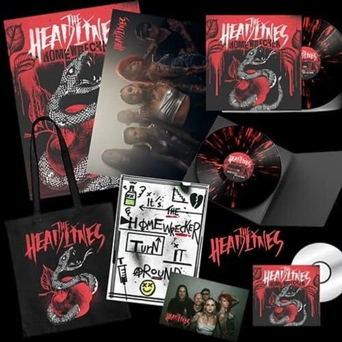 Homewrecker [LP+CD] (Black/Red Splatter 180 Gram Vinyl Poster)