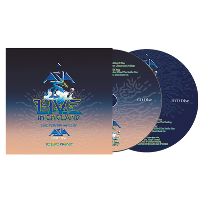 Asia — Live in England [CD+DVD] — album artwork