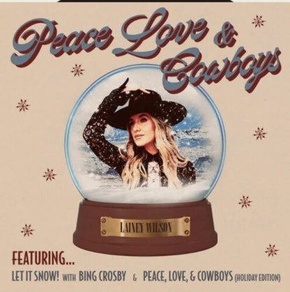 Lainey Wilson — Peace, Love & Cowboys (Holiday Edition) [12"] — cover artwork