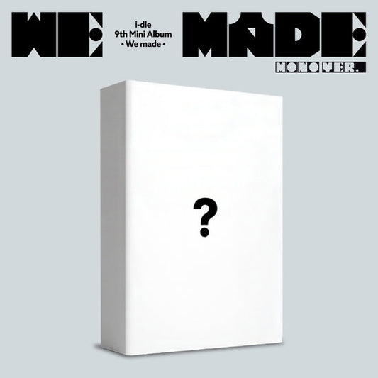 We made [CD Mono Version 2 Photocards 3 Postcards Sticker Bookmark]
