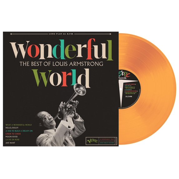 Wonderful World: The Best Of Louis Armstrong [Orange Vinyl]