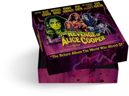 Alice Cooper - The Revenge Of Alice Cooper [Numbered 7" Vinyl + CD + Art Print + T-Shirt Box Set] - album cover