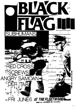 Black Flag - SubHumans [Poster]