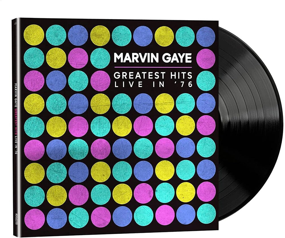 Marvin Gaye - Greatest Hits Live In '76 [LP] — cover artwork