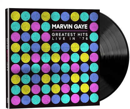 Marvin Gaye - Greatest Hits Live In '76 [LP] — cover artwork