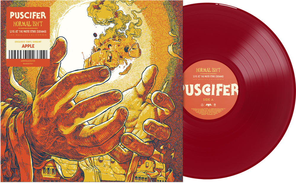 Puscifer – Normal Isn't (Live At The Pacific Stock Exchange) cover artwork