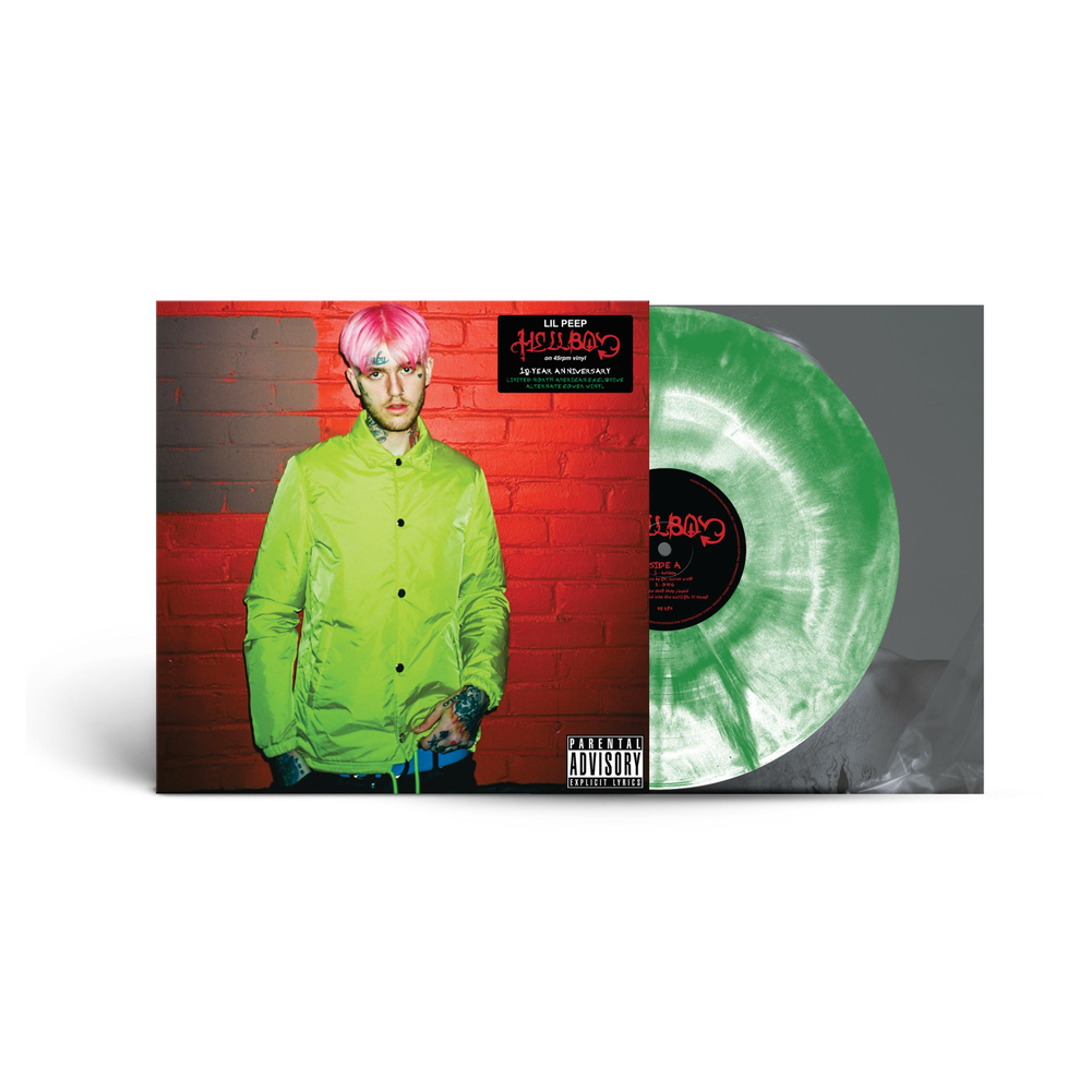 Lil Peep - Hellboy [10 Year Anniversary 2LP Green Smoke Vinyl]