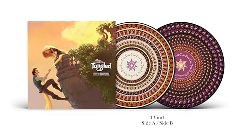 Songs From Tangled (15th Anniversary Soundtrack) [Zoetrope Picture Disc LP]