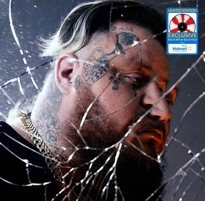 Jelly Roll — Ballads of the Broken [Red & White Burst LP] — cover artwork