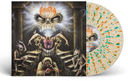Sinister — Diabolical Summoning [Turquoise/Green/Orange Splatter LP] — album artwork