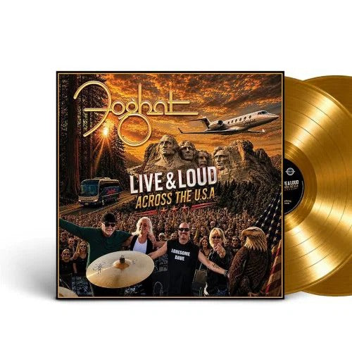 Foghat - Live & Loud Across The USA [2LP] — cover artwork