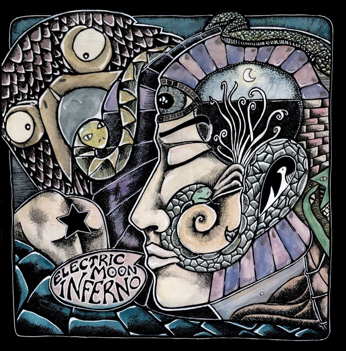 Electric Moon - Inferno [2LP] — cover artwork