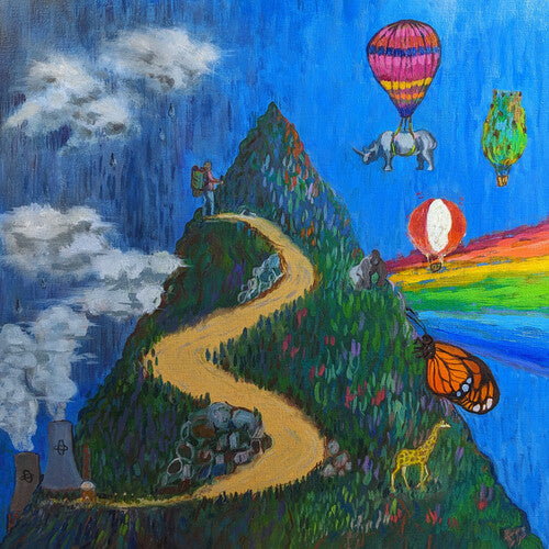 Indigo Jack & The New World Border [LP] (Blue Splatter Vinyl)