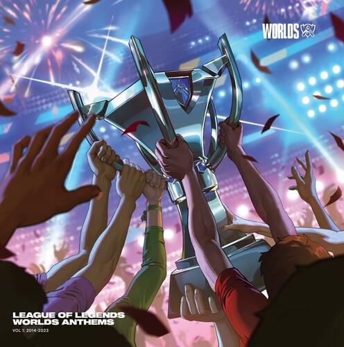 League Of Legends Worlds Anthems Vol. 1: 2014-2023 (Soundtrack) [LP] [Worlds Blue Vinyl]