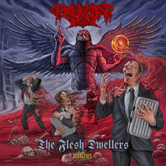 Paganizer – The Flesh Dwellers [LP] cover artwork