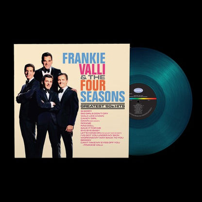 Frankie Valli & the Four Seasons — 60s Greatest Hits [Sea Blue Vinyl] — cover artwork