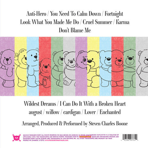 Lullaby Renditions Of Taylor Swift Volume 2 [Vinyl] - Drowned World Records