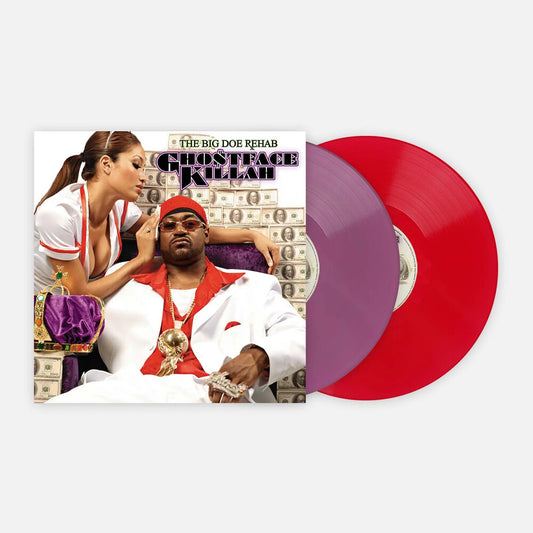 Ghostface Killah – The Big Doe Rehab [VMP Purple & Red Vinyl 2LP] cover artwork
