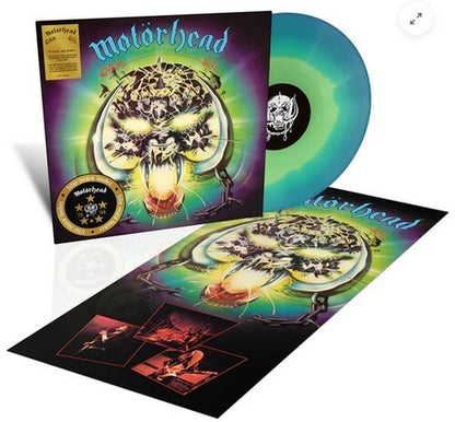 Motörhead — Overkill (Band 50th Anniversary) [Half-Speed Turquoise Splatter Vinyl]; product image 1