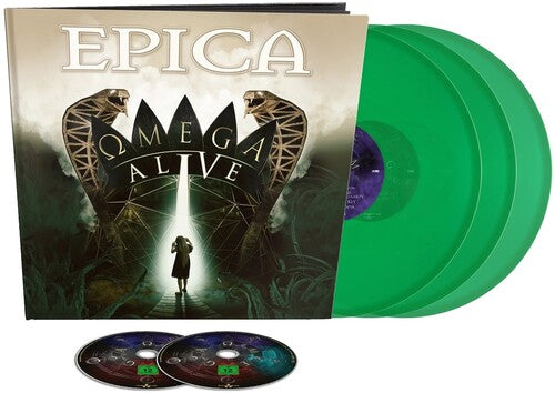 Omega Alive [3LP Earbook Green Vinyl+CD+Bluray]