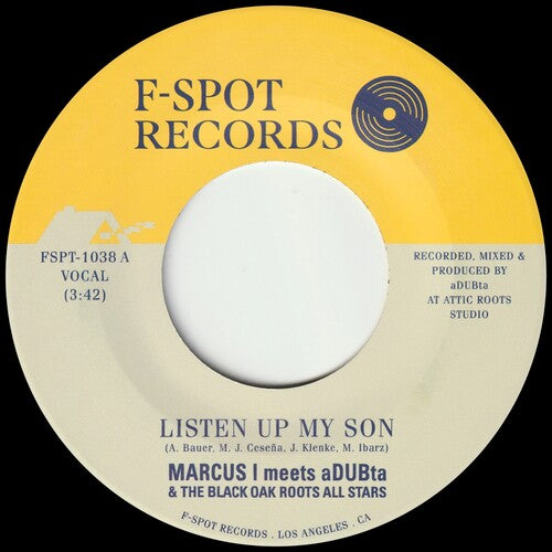 Listen Up My Son B/W Version [7" Vinyl]