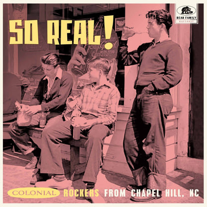 Various Artists – So Real!: Colonial Rockers from Chapel Hill, NC cover artwork