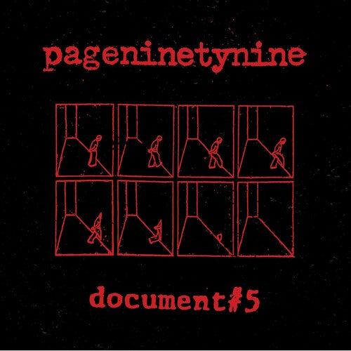 document #5 (Clear with Black and Red Splatter) [LP]