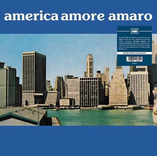 America Amore Amaro [LP] (Blue Vinyl)