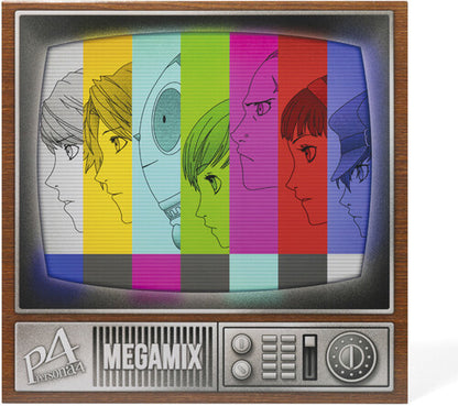 Atlus Sound Team - Persona 4 Megamix (Soundtrack) [Yellow Vinyl] - album cover