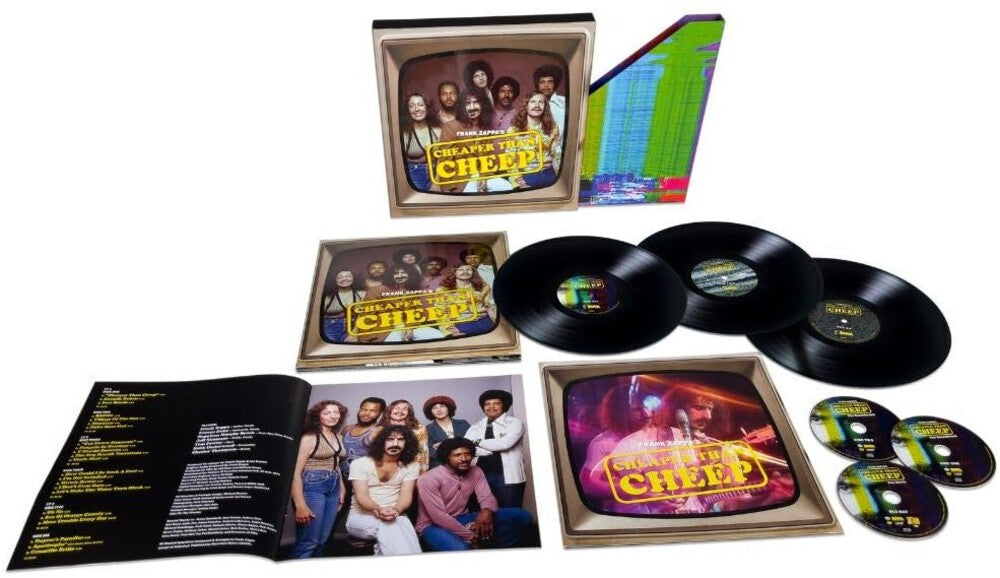 Frank Zappa - Cheaper Than Cheep [Super Deluxe 3LP + 2CD + Blu-ray]