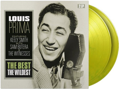 Louis Prima - Best: The Wildest [2LP Yellow & Transparent Green Vinyl, Limited to 500] - album cover
