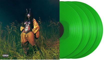 SZA - SOS Deluxe: Lana [4LP Neon Green Vinyl] - album cover
