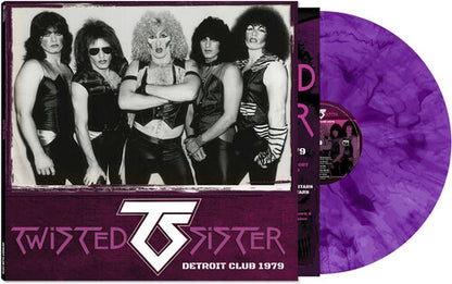 Twisted Sister - Detroit Club 1979 [Purple & Black Vinyl] - album cover