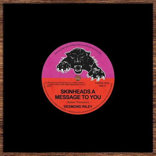Skinheads A Message To You / If I Had Wings [7" Vinyl]
