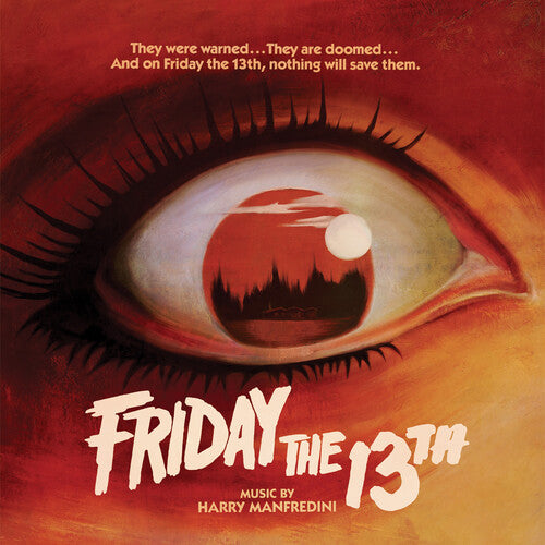 Friday The 13th (1980 Original Score) [Silver Black Red & Metallic Gold Splatter Colored Vinyl Art Print]