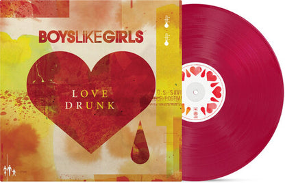 Boys Like Girls - Love Drunk [Magenta Vinyl] - album cover