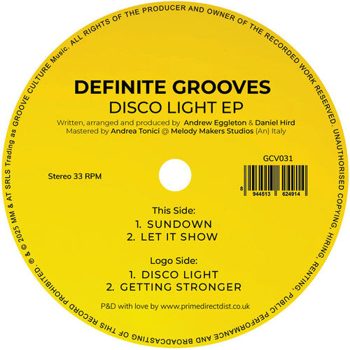 Disco Light [12" Vinyl EP]