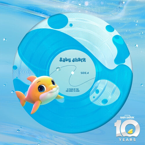 Baby Shark [LP] (Liquid-Filled Ocean Blue Vinyl, 10 Years Edition, numbered/limited)