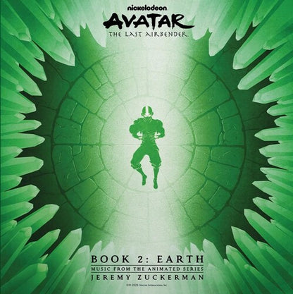 Album cover for Jeremy Zuckerman - Avatar: The Last Airbender Book 2: Earth (Music From The Animated Series) [2LP] (Green
