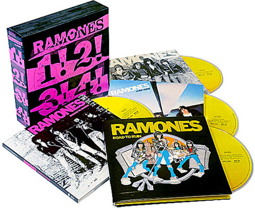 1! 2! 3! 4!: Ramones In Atmos [4x Bluray] (Quadio Audio Disc)