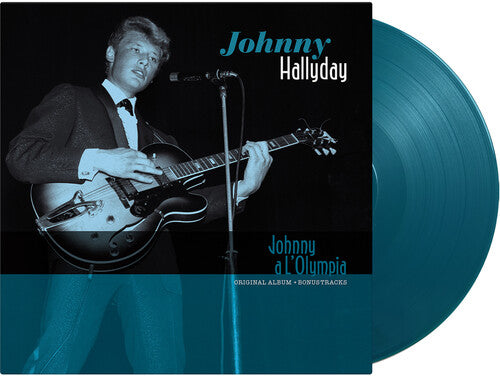 Johnny A L'Olympia [LP] (Solid Aquamarine 180 Gram Vinyl)