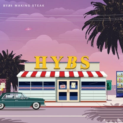 Hybs - Making Steak (Global Edition) [Colored Vinyl] — artwork
